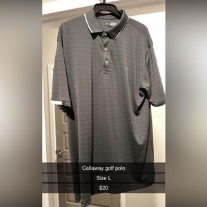 Callaway golf polo